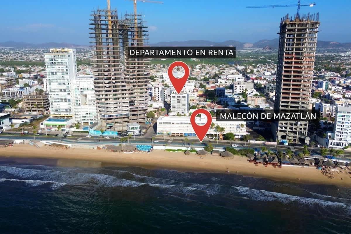 Depa A 1 Cuadra De La Playa - Flamingo 201 * Mazatlán