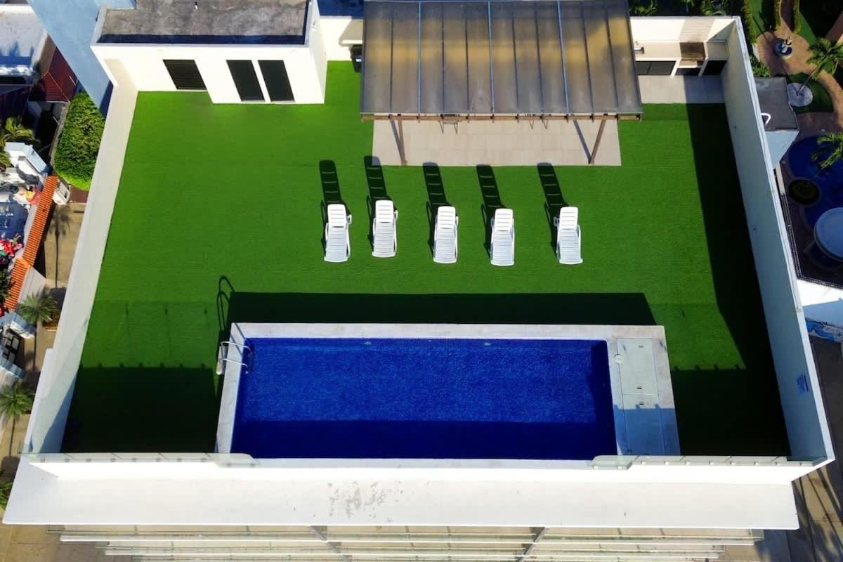 Apartamento Depa A 1 Cuadra De La Playa - Flamingo 201