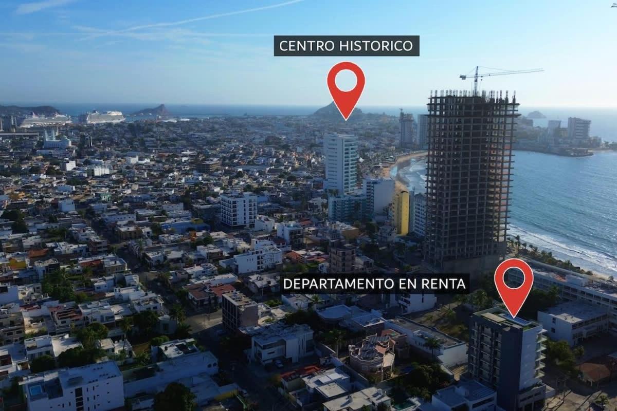 Depa A 1 Cuadra De La Playa - Flamingo 201 * Mazatlán