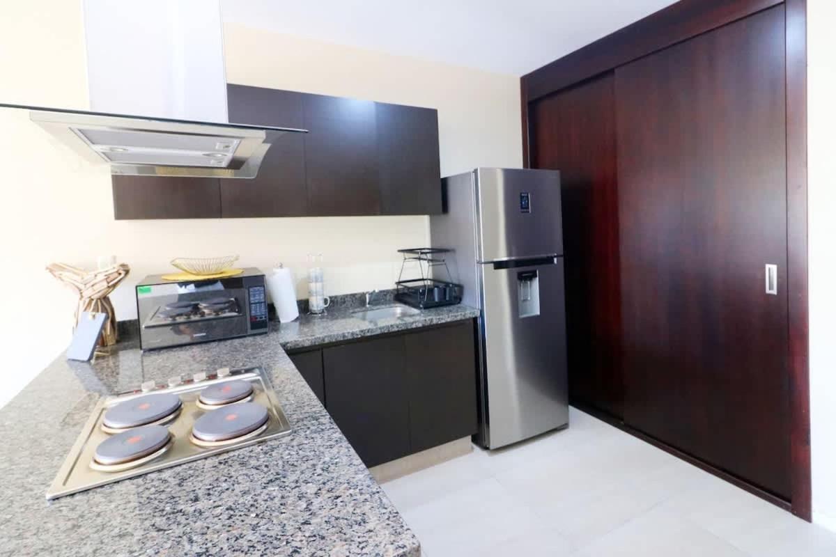 Depa A 1 Cuadra De La Playa - Flamingo 201 Apartamento