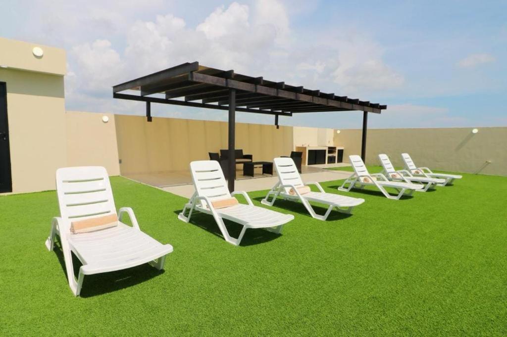 Apartamento Depa A 1 Cuadra De La Playa - Flamingo 201 *