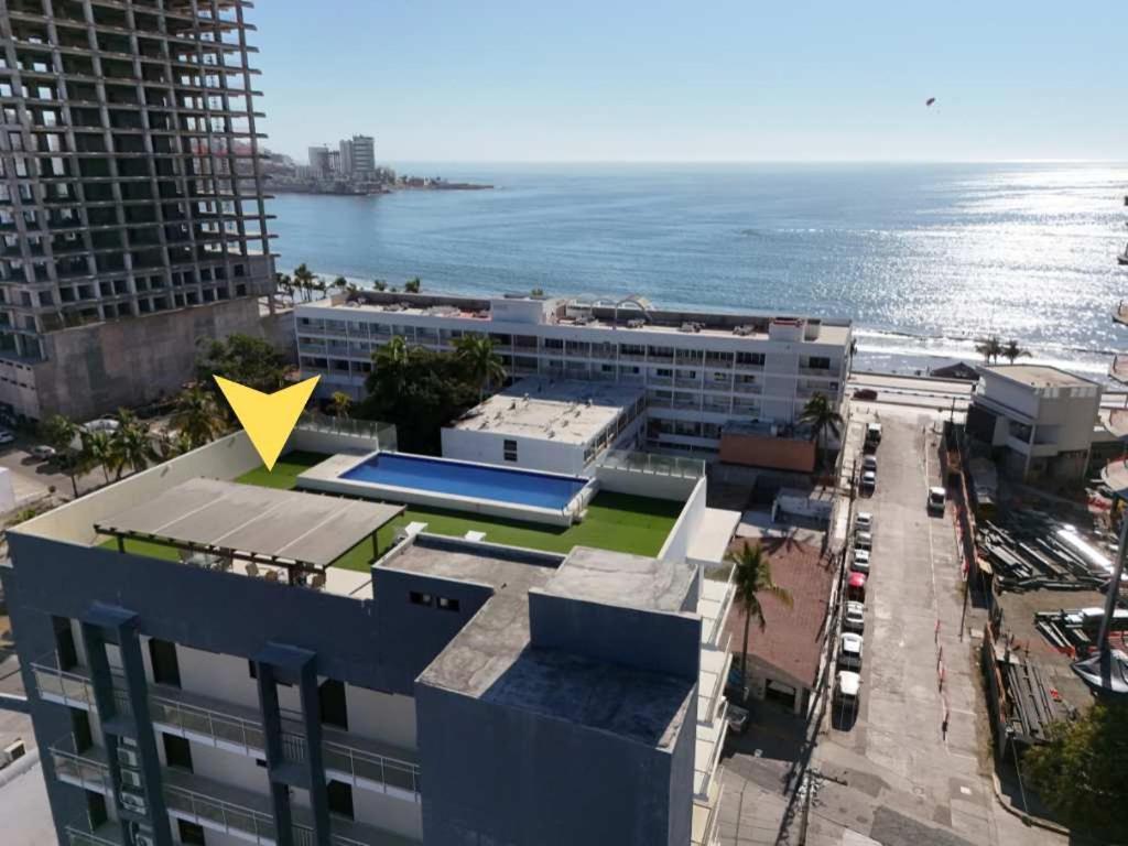 Depa A 1 Cuadra De La Playa - Flamingo 201 Mazatlán
